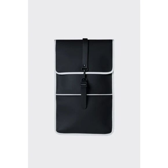 NWT RAINS Reflective Backpack in Black main image 4